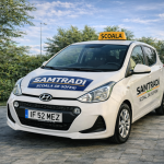 Hyundai i10 școală de șoferi SAMTRADI Mogoșoaia, cutie manuală, mașină de școală auto categoria B